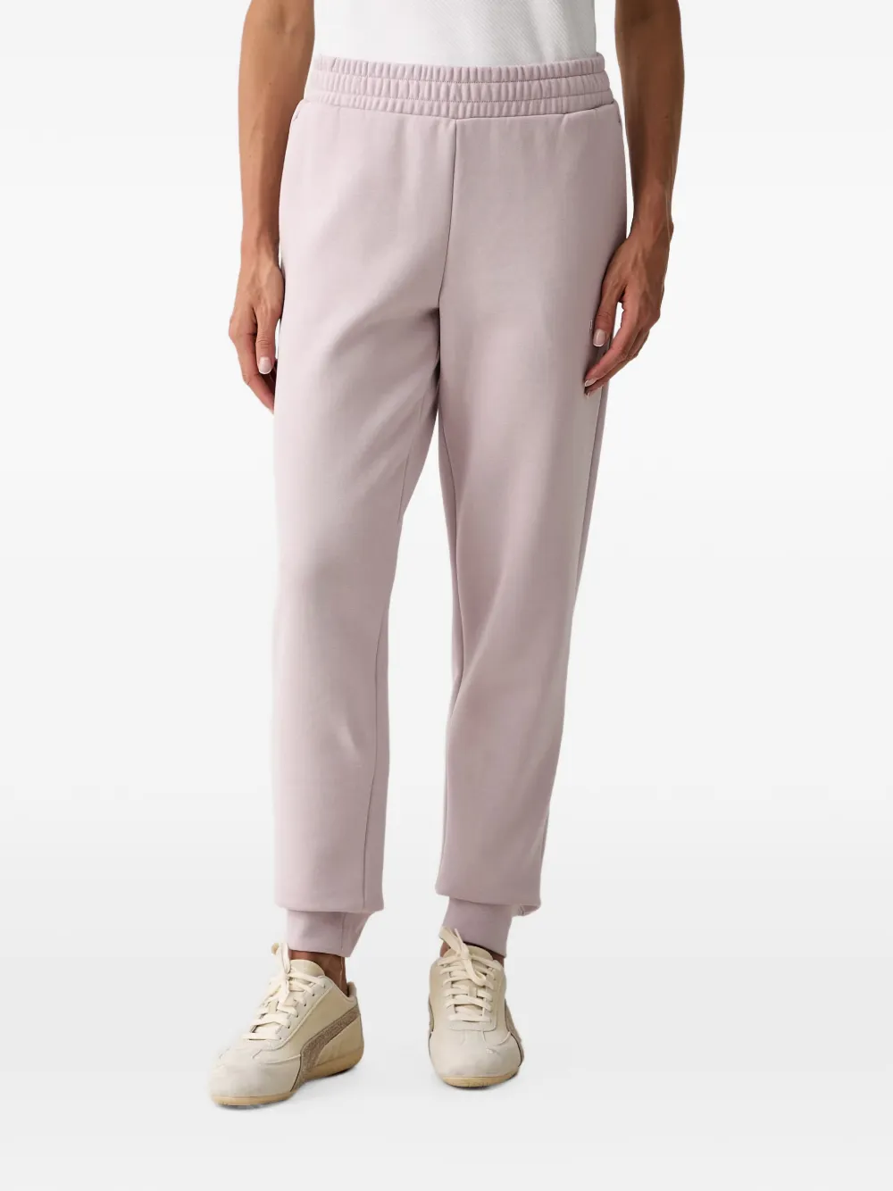 PUMA logo-detail zip-fastening tracksuit Roze