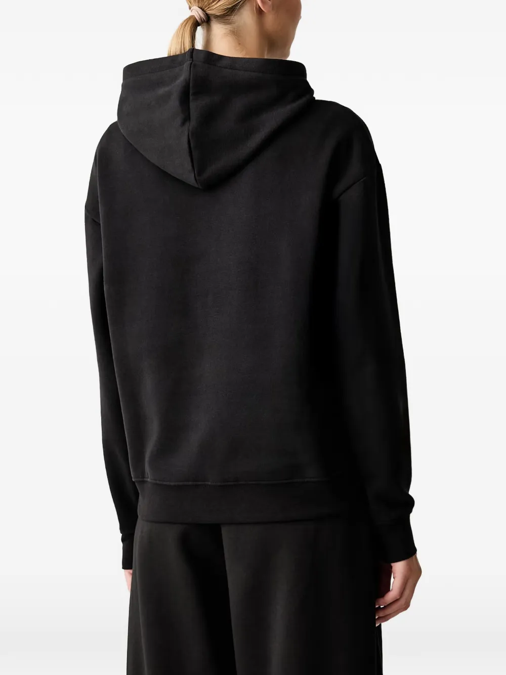 PUMA Hoodie met logoprint Zwart