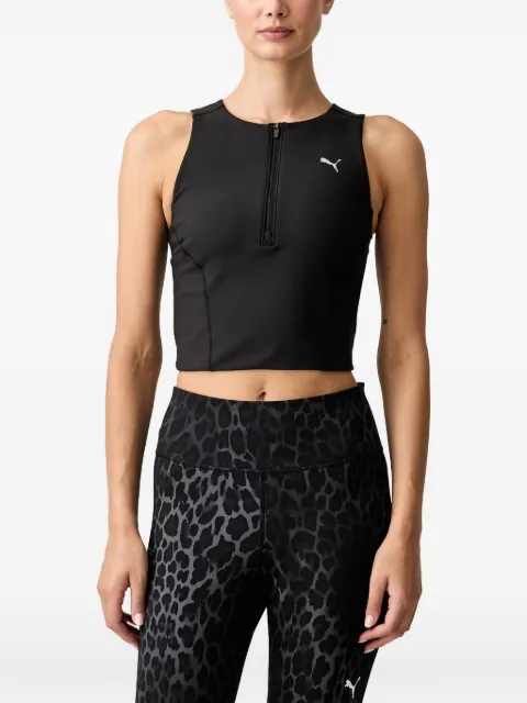 PUMA Lightstride zip-fastening tank top
