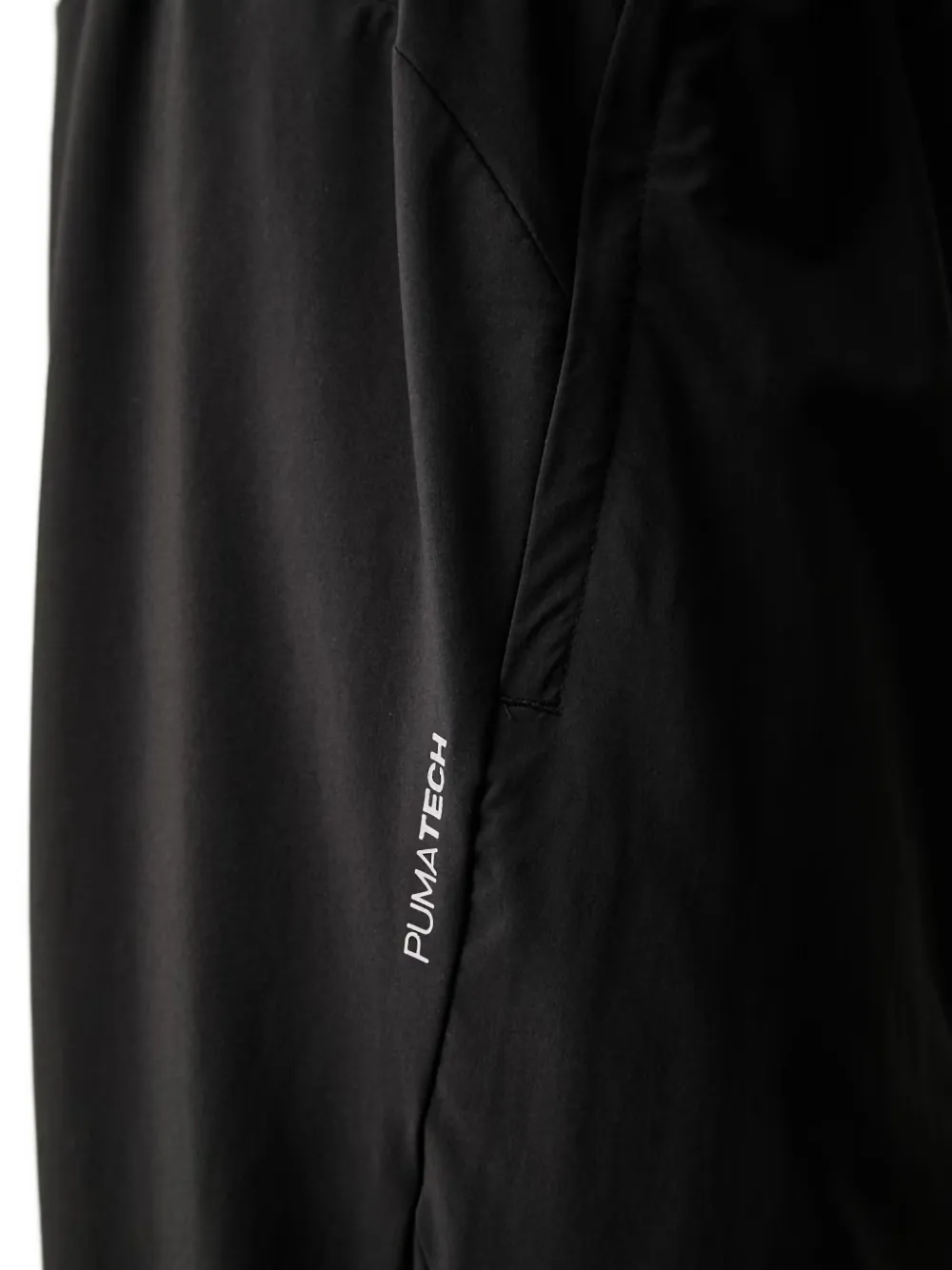PUMA Trainingsbroek met elastische taille Zwart
