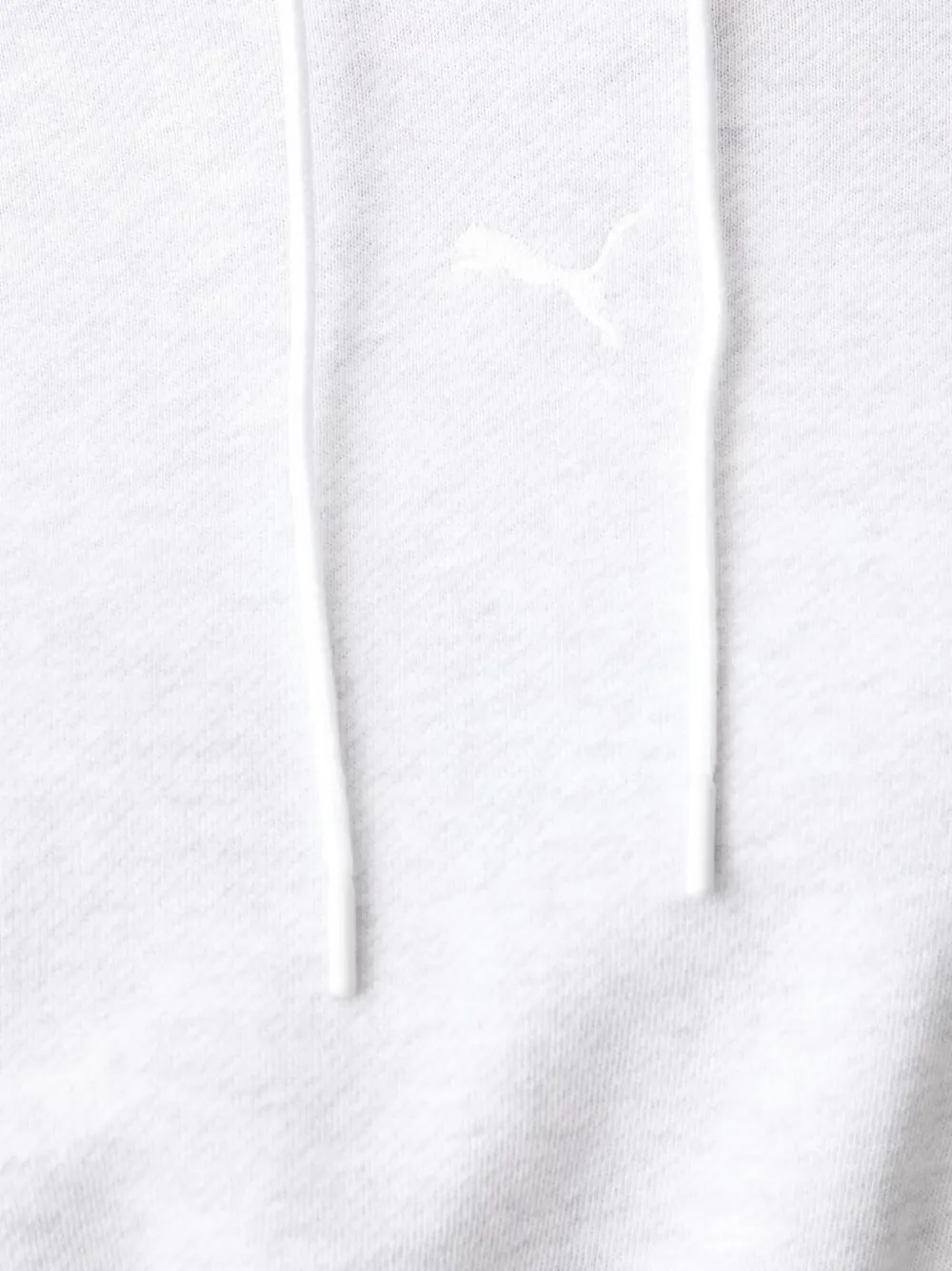 PUMA Hoodie met geborduurd logo Grijs