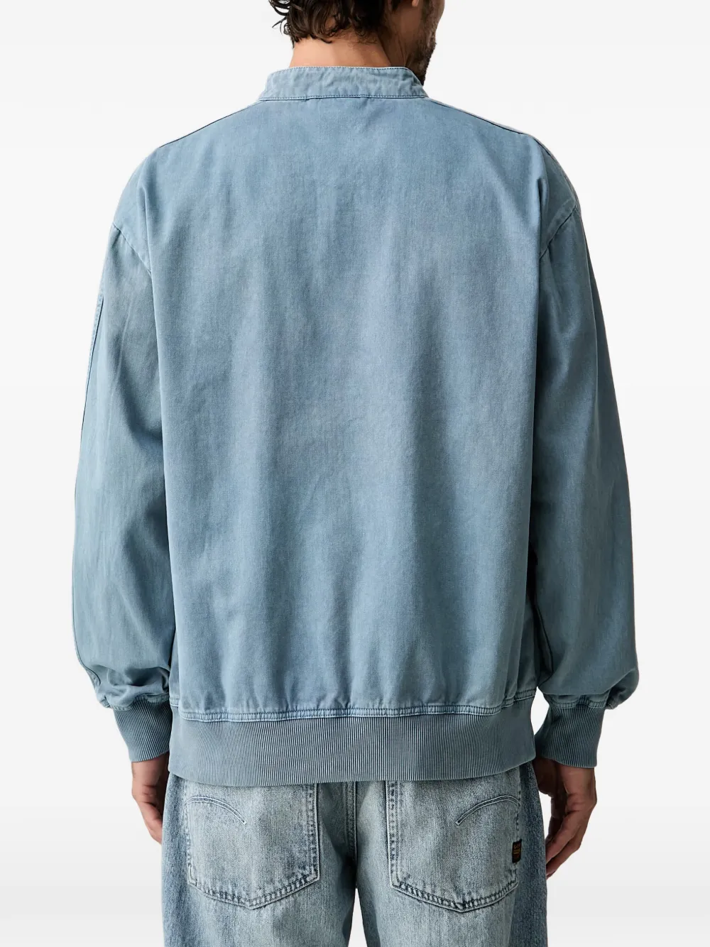 PUMA Future. . Archive relaxed washed twill T7 track jacket Blauw