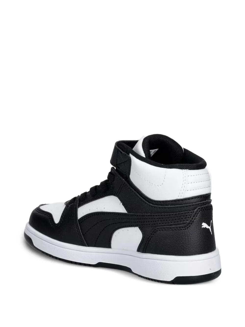 Puma Kids Rebound Slam touch-strap sneakers Zwart