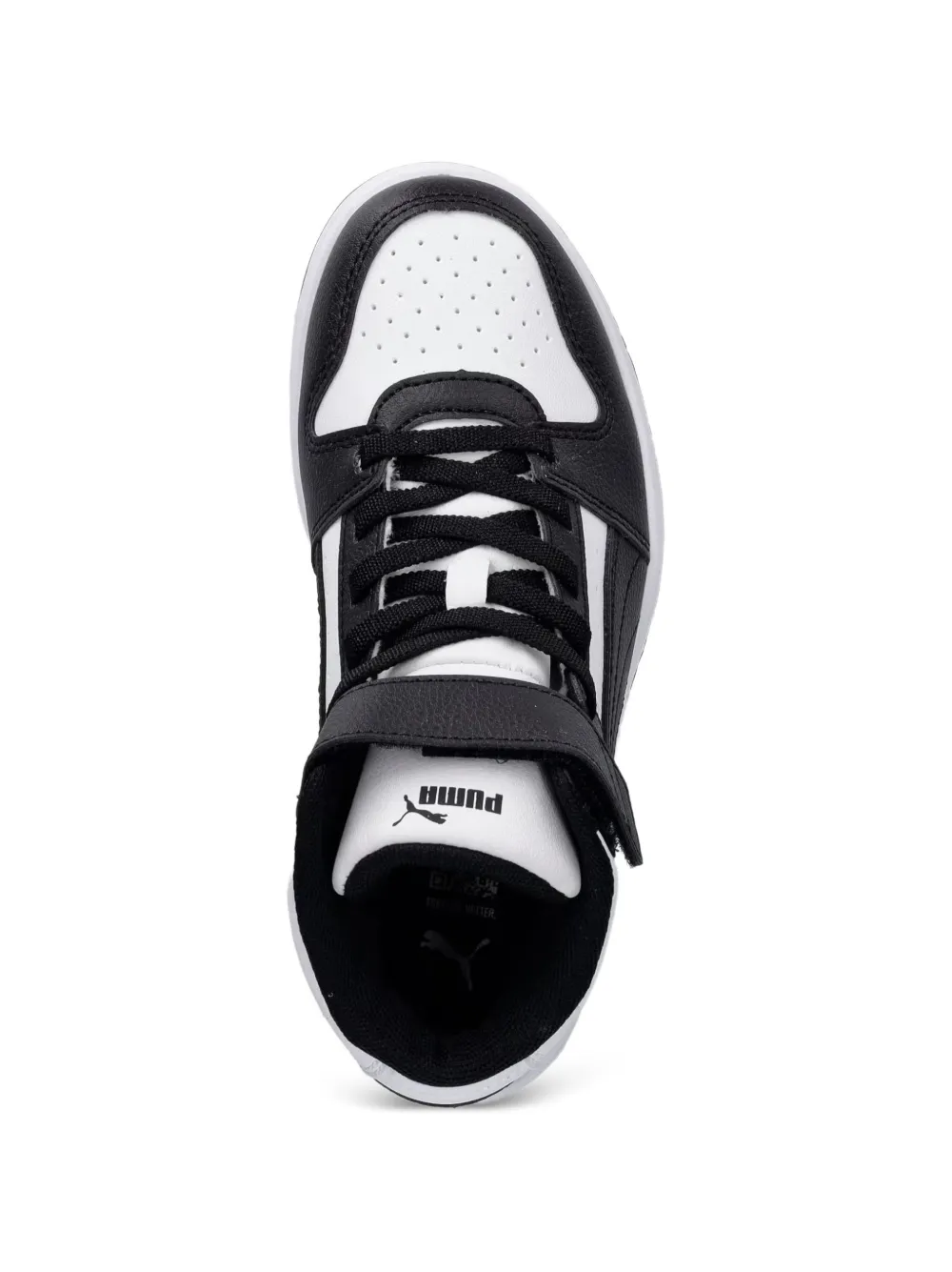 Puma Kids Rebound Slam touch-strap sneakers Zwart