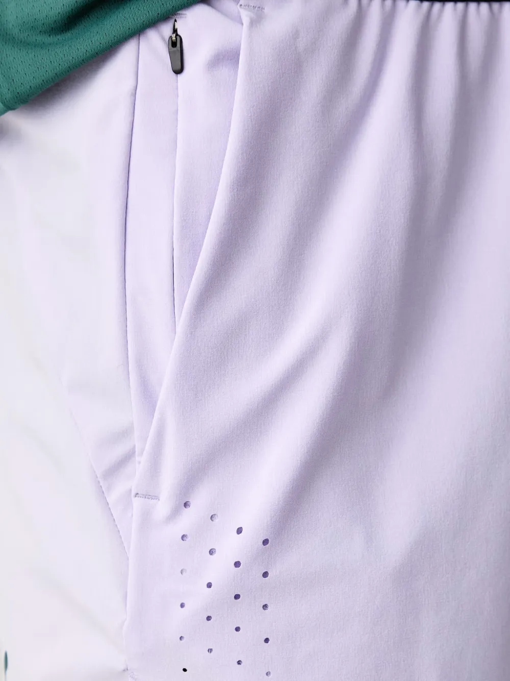 PUMA x Hyrox shorts met logoprint Paars