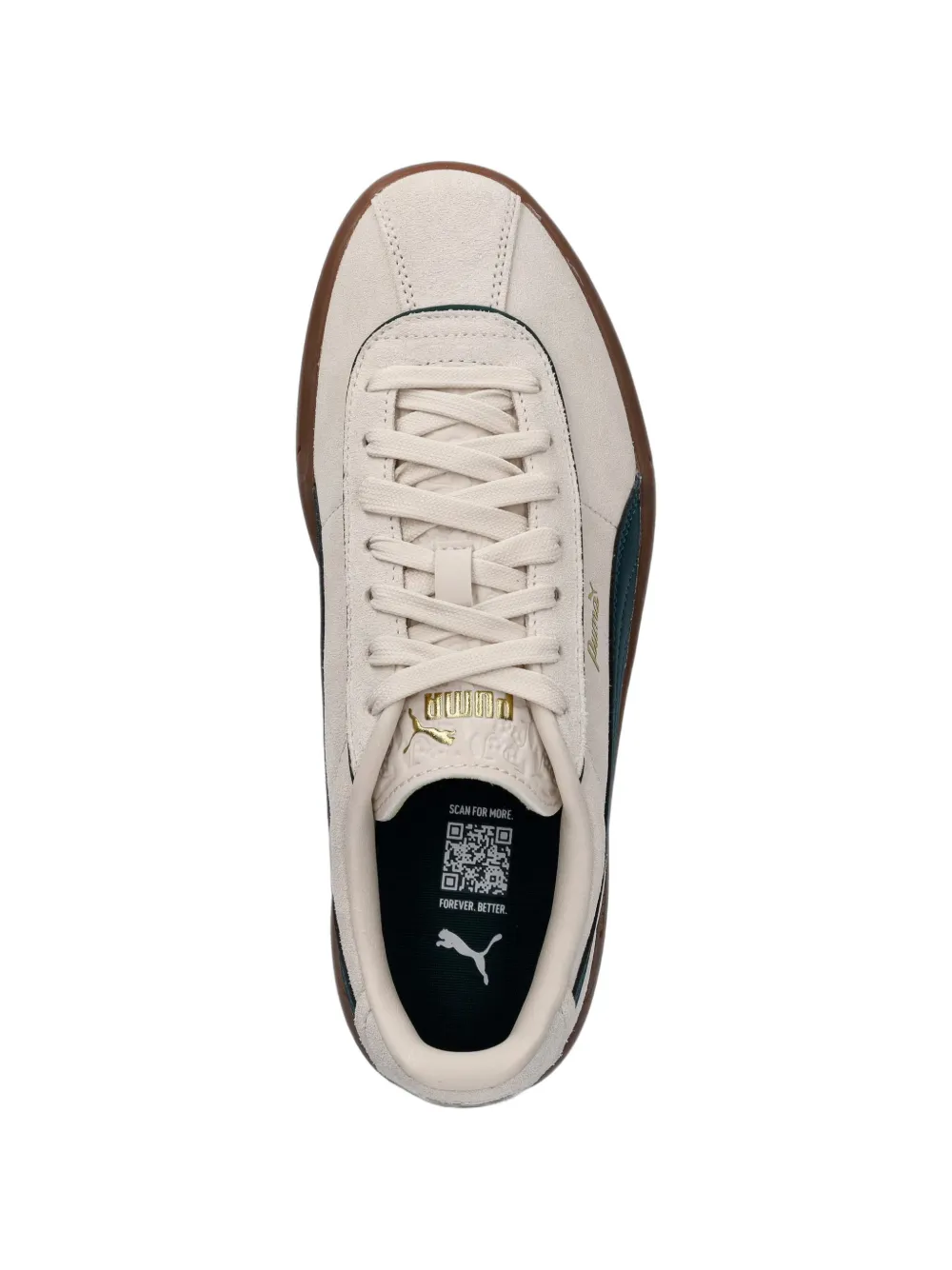 PUMA Club Klassika contrast-panel sneakers Wit