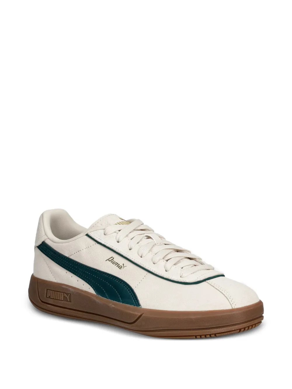 PUMA Club Klassika contrast-panel sneakers Wit
