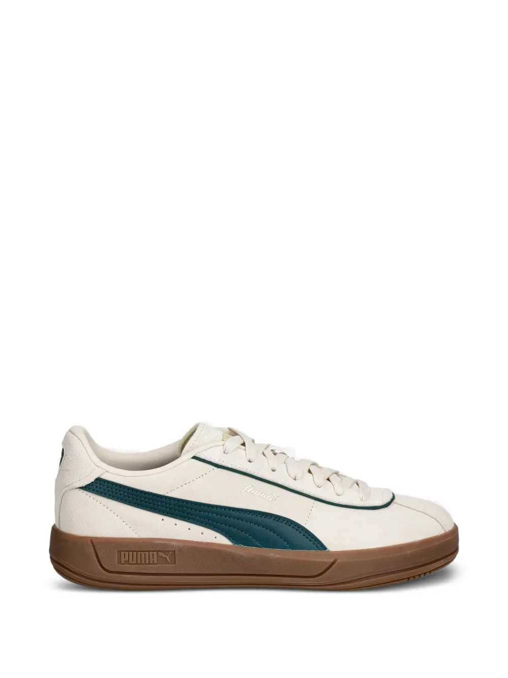 PUMA Club Klassika contrast-panel sneakers Wit