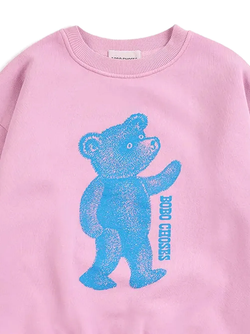 Bobo Choses Softpaw Monster sweater Roze