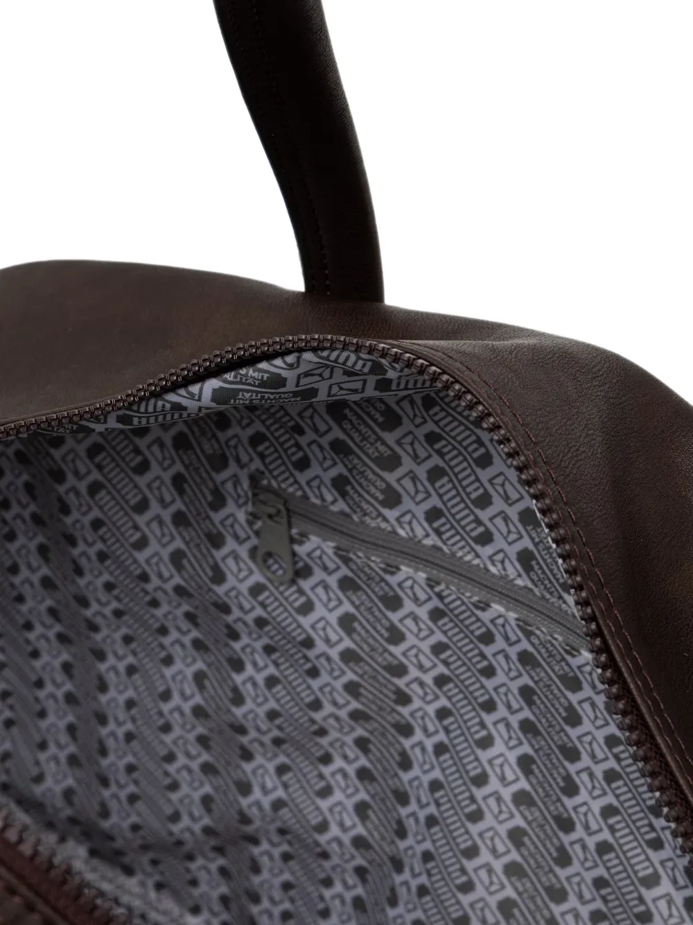 PUMA Reistas met afwerking en logoprint Bruin