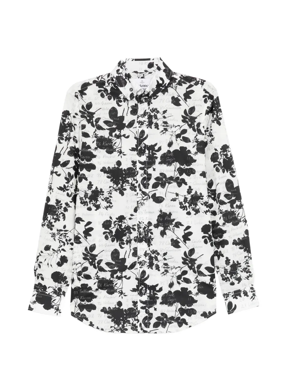Vivienne Westwood floral-print long-sleeve shirt