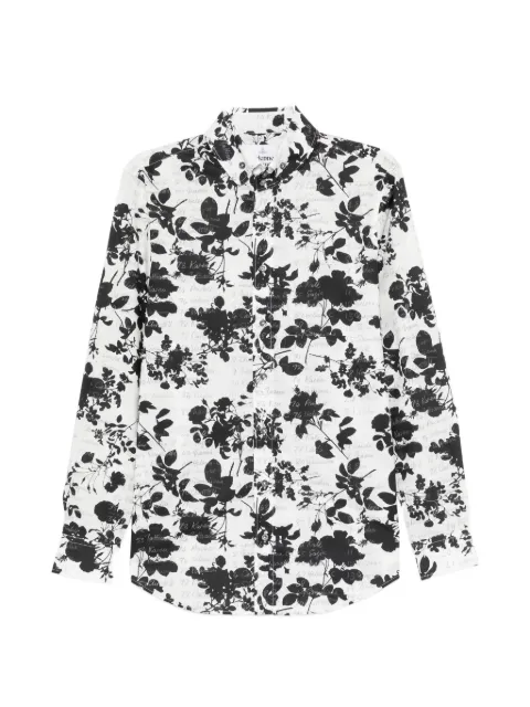Vivienne Westwood chemise fleurie à manches longues