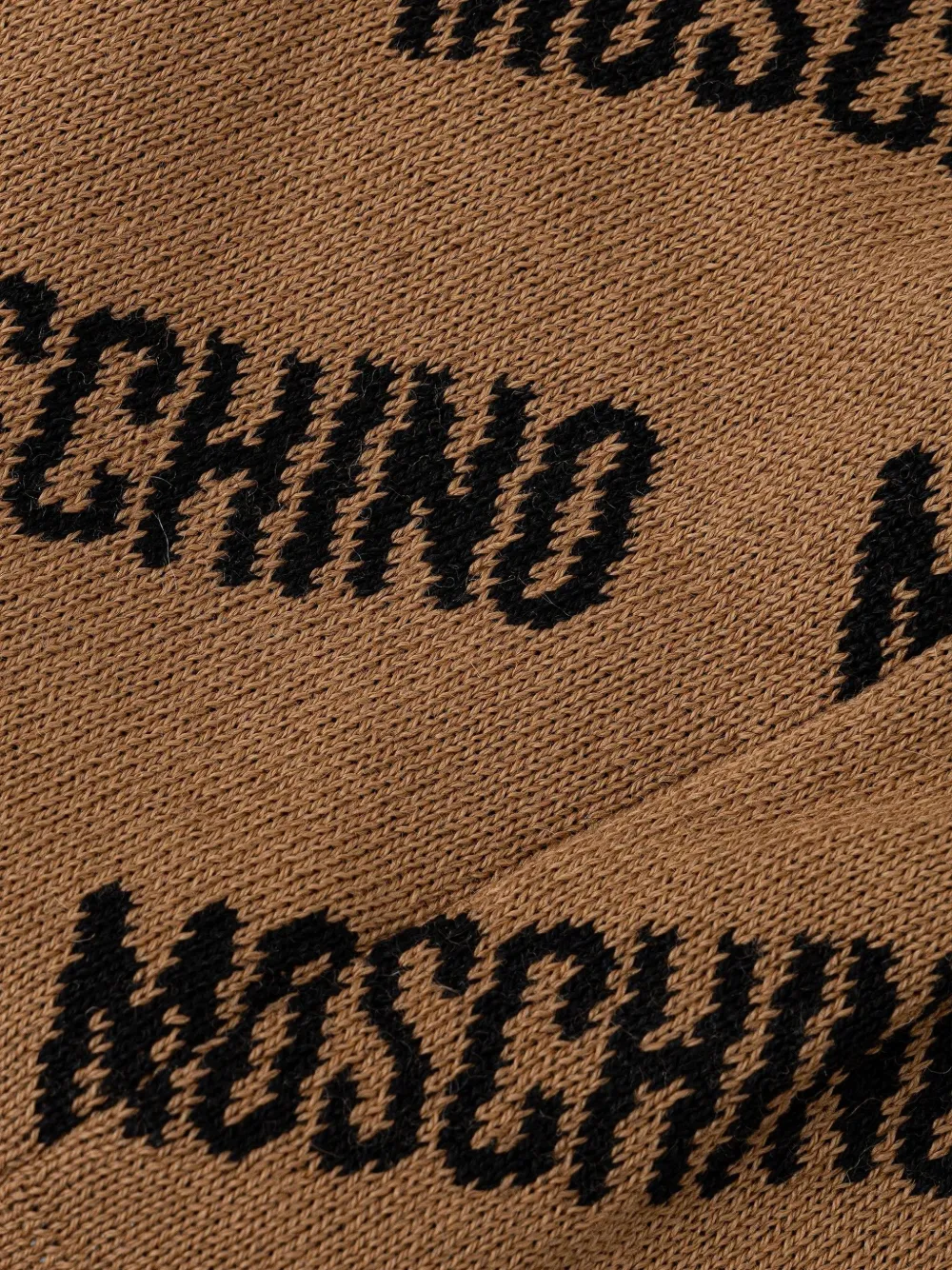 Moschino Muts met logoprint Bruin