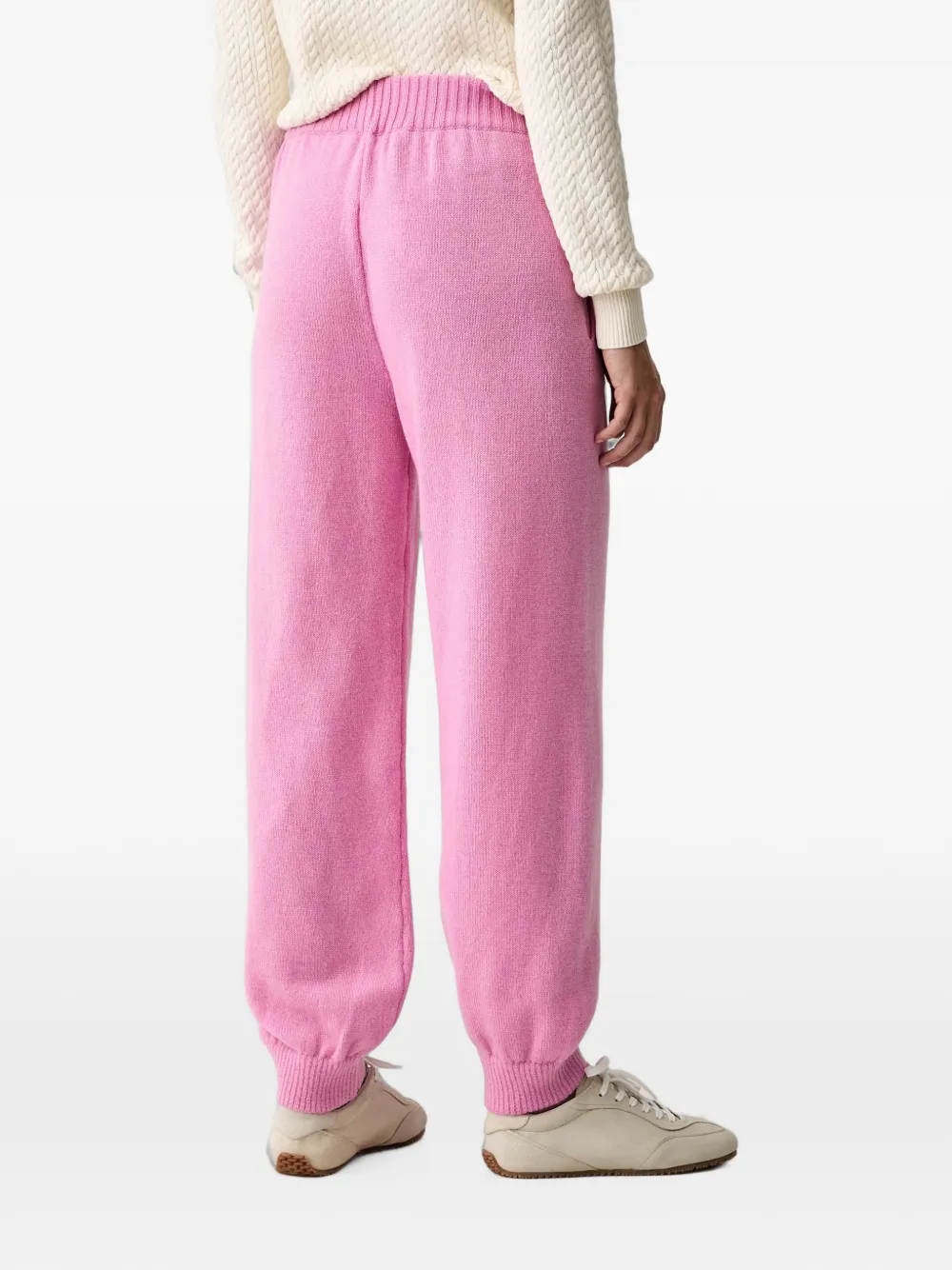 MSGM Trainingsbroek met geborduurd logo Roze