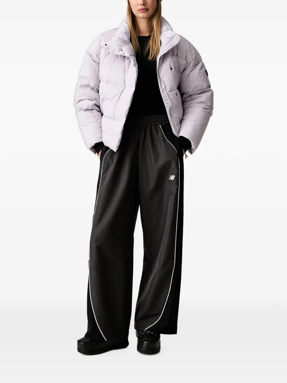 Rossignol Aretu quilted high-neck jacket - Viola