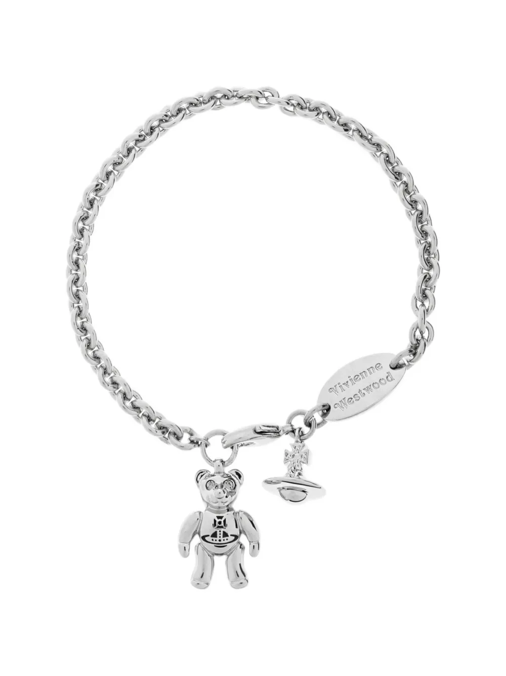 Vivienne Westwood teddy bear Orb bracelet · OS