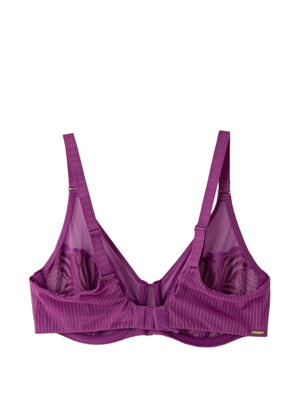 Chantelle Bh met geborduurd mesh vlak Paars