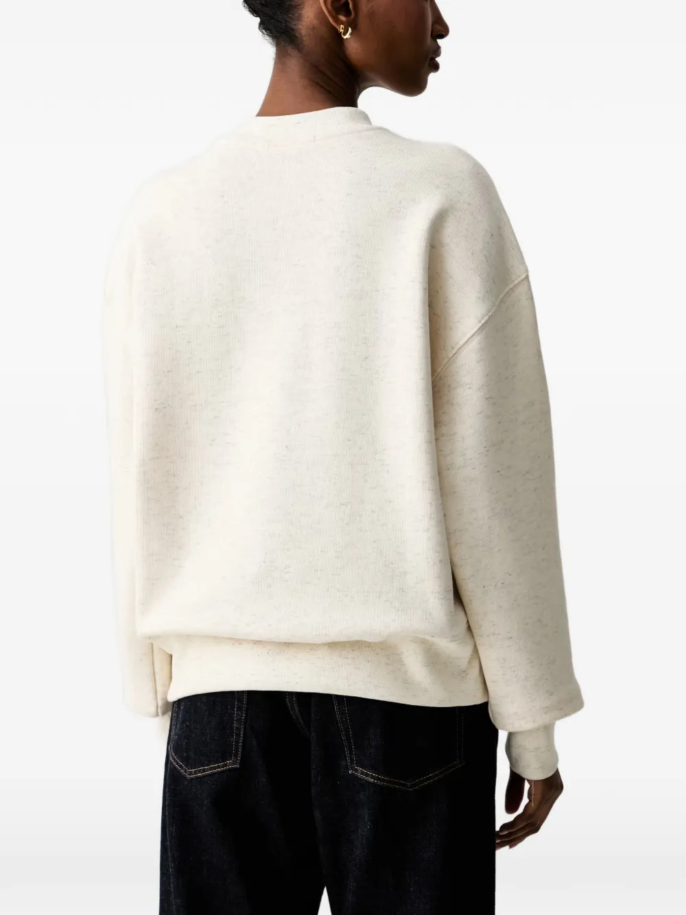 MSGM Sweater met geborduurde appel Wit