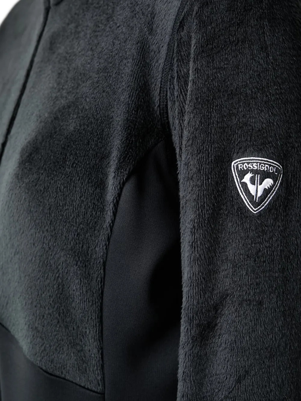 Rossignol Diretta fleece top met halve rits Zwart