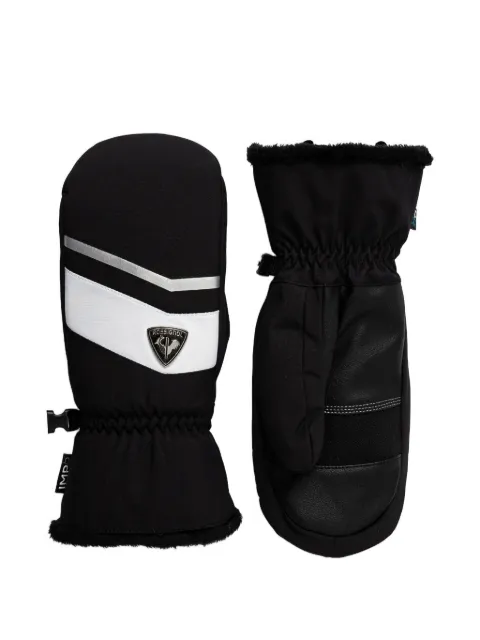 Rossignol Par de luvas com patch de logo