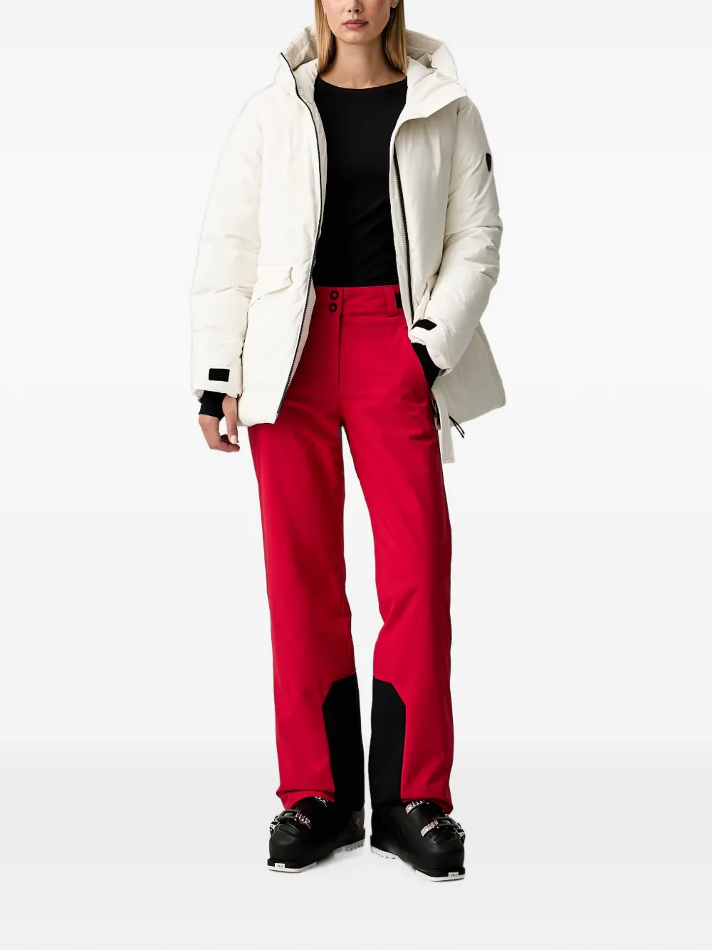 Rossignol logo-patch ski pants Rood