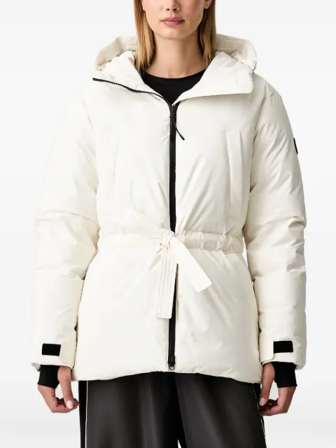 Rossignol belted hooded coat