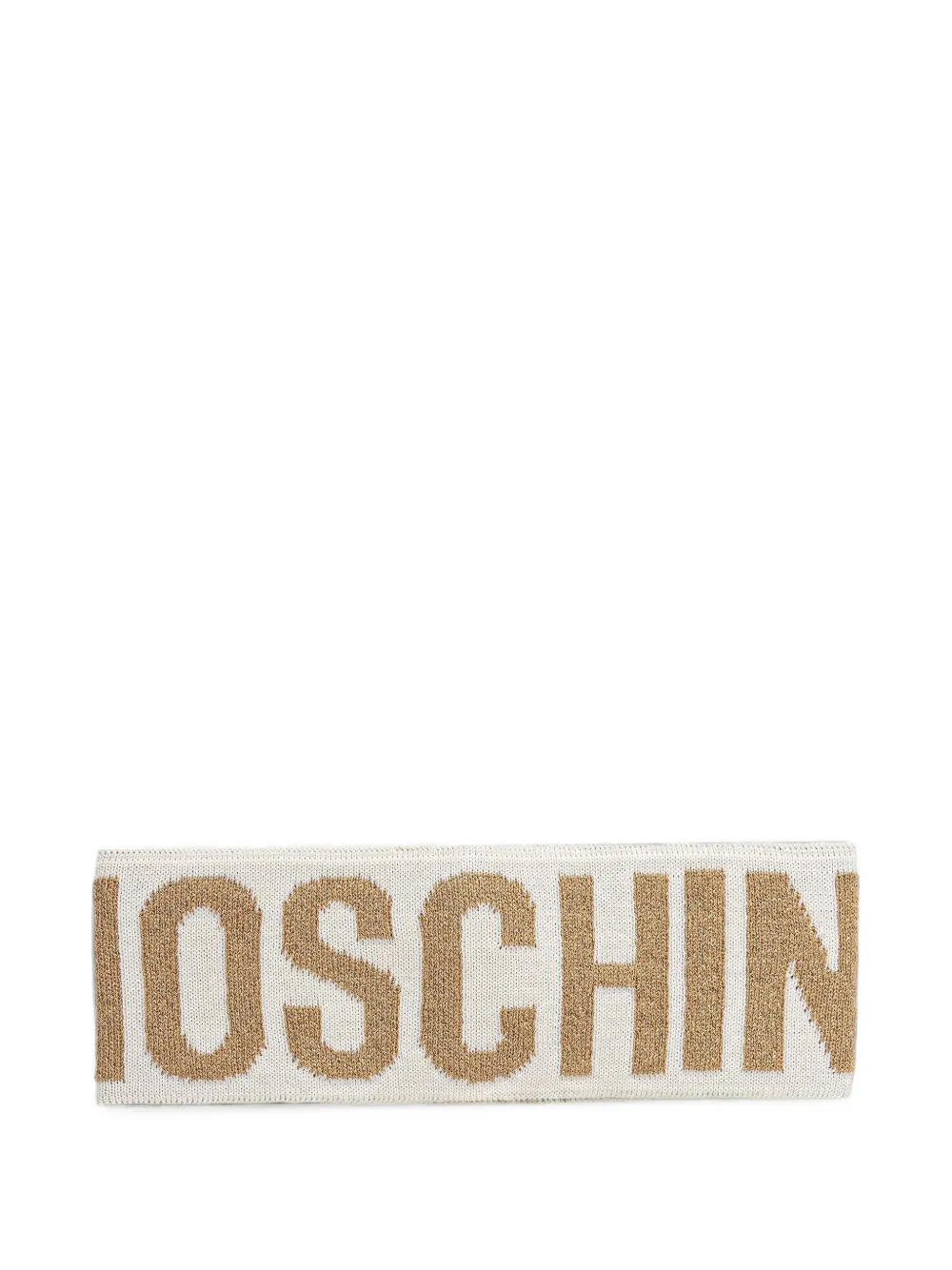 Moschino Logo-embellishment Headband In Pattern