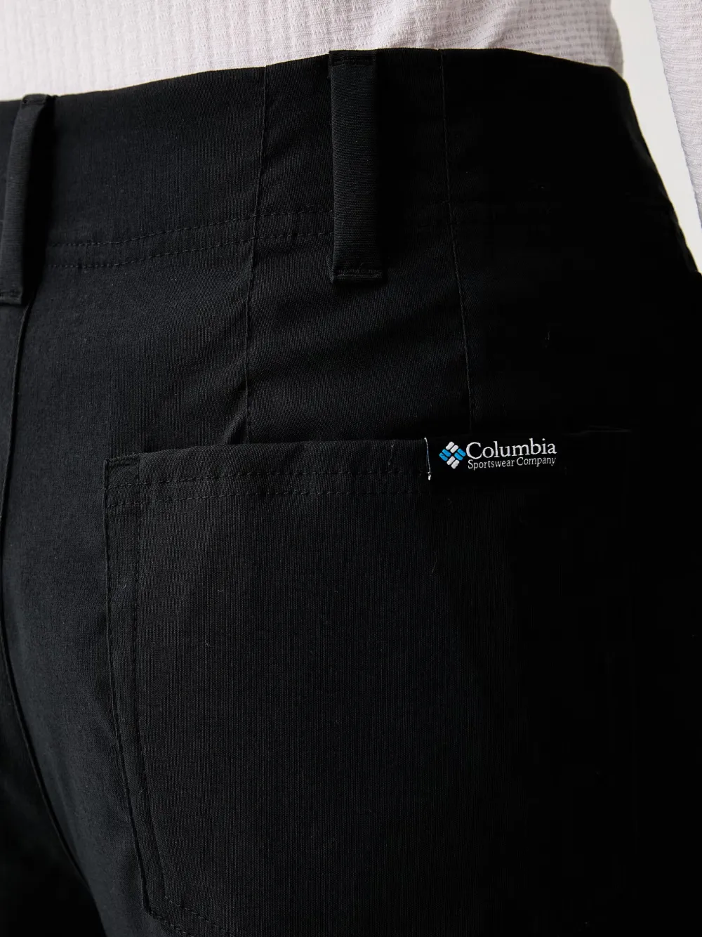 Columbia ROC Tech broek met logo-patch Zwart