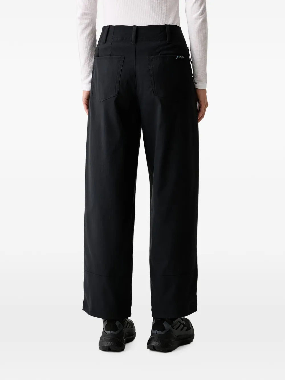 Columbia ROC Tech broek met logo-patch Zwart