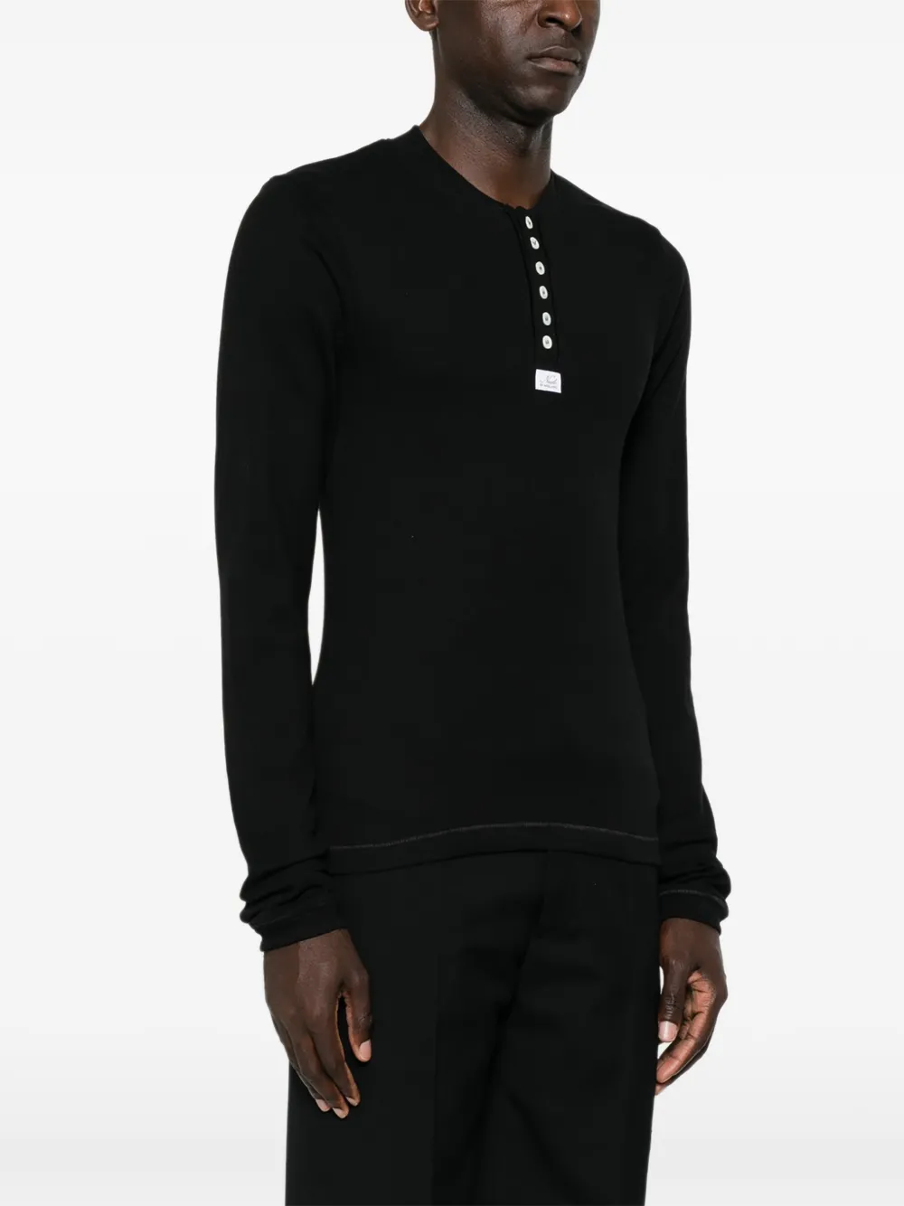 Magliano T-shirt met lange mouwen Zwart