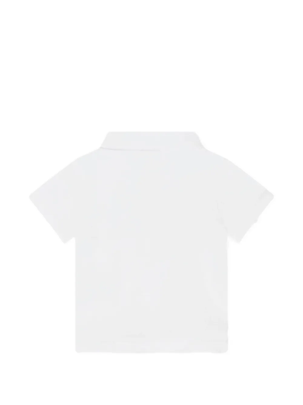 Fendi Kids logo-embroidered polo shirt Wit