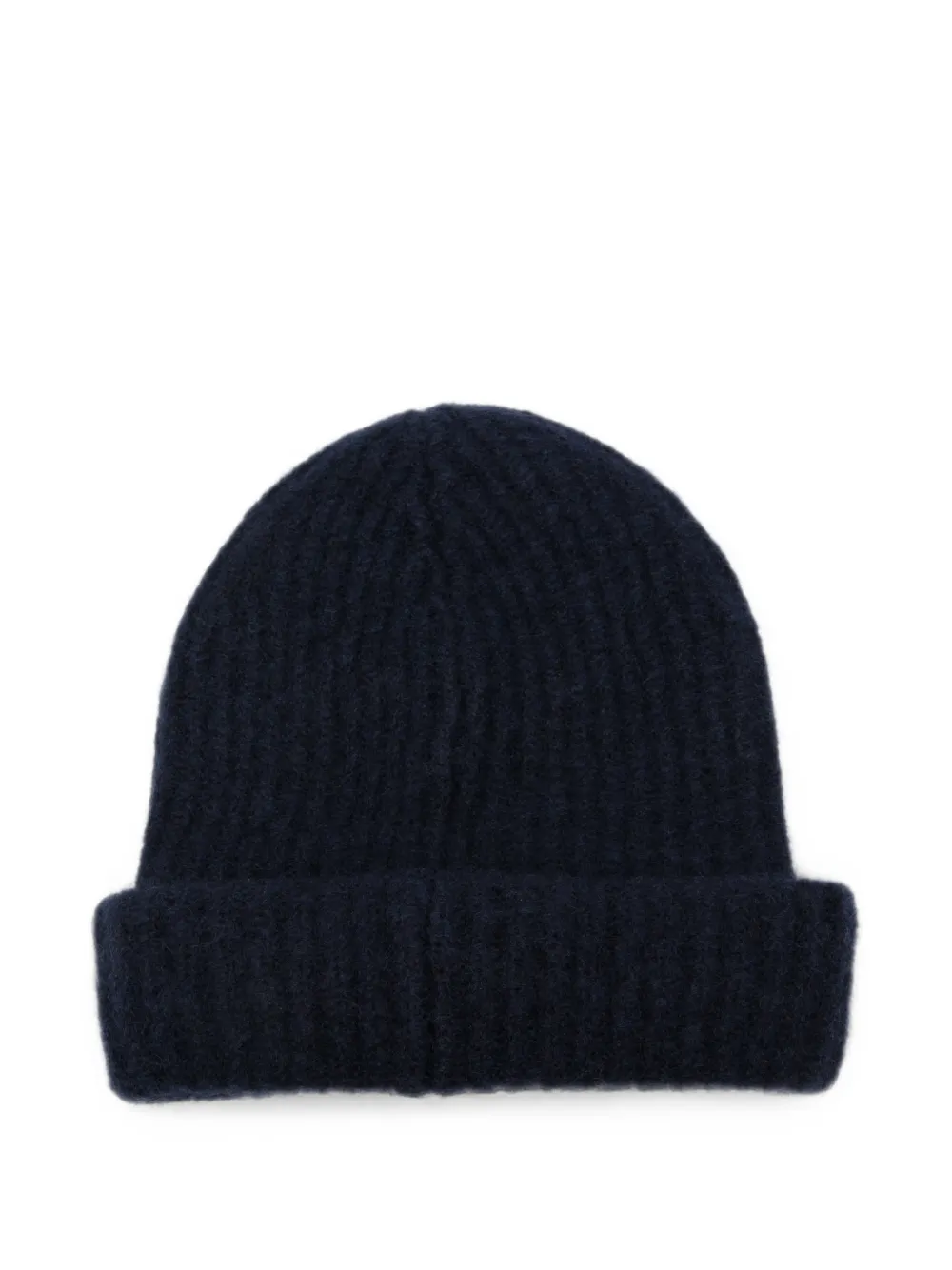 Roberto Collina Ribgebreide muts Blauw