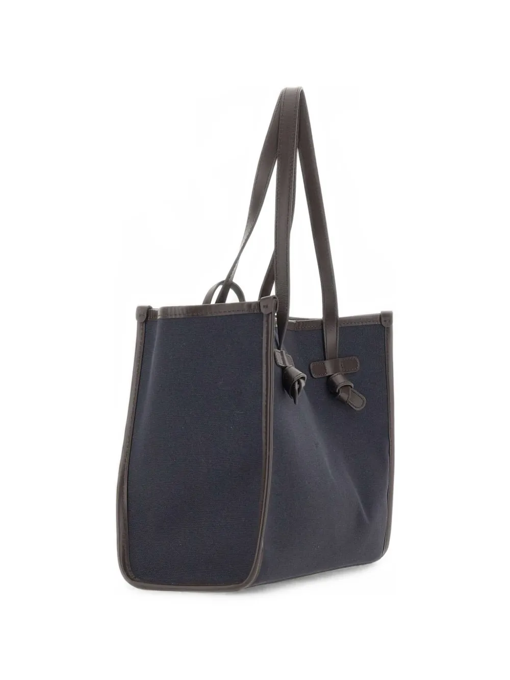 GIANNI CHIARINI Marcella shopper met geknoopt detail Blauw