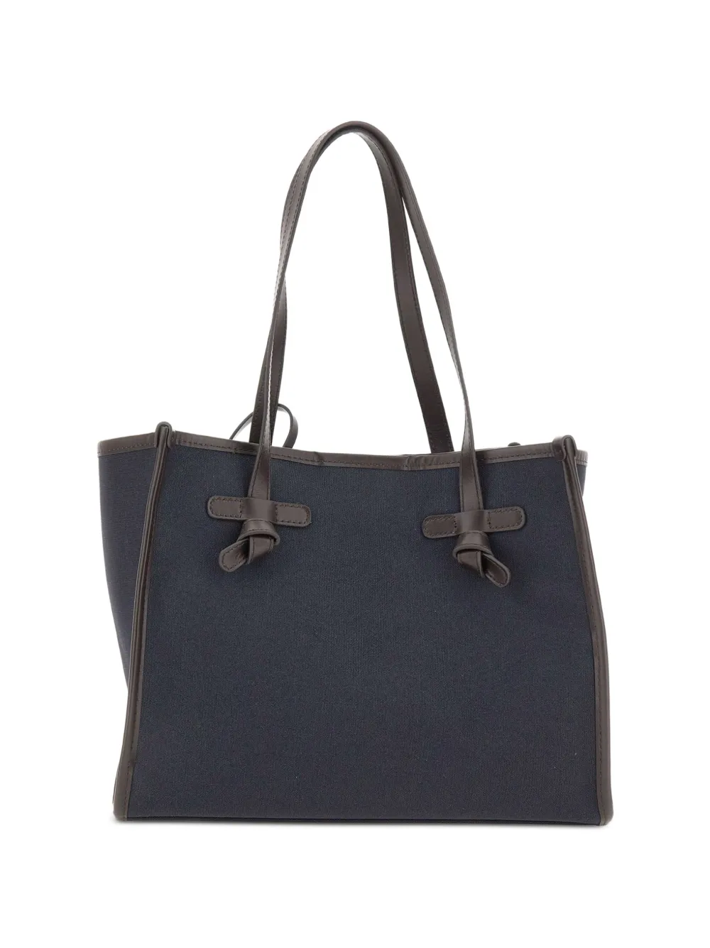 GIANNI CHIARINI Marcella shopper met geknoopt detail Blauw