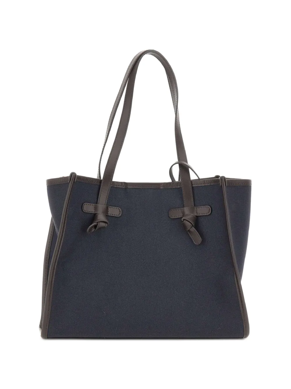 GIANNI CHIARINI Marcella shopper met geknoopt detail Blauw