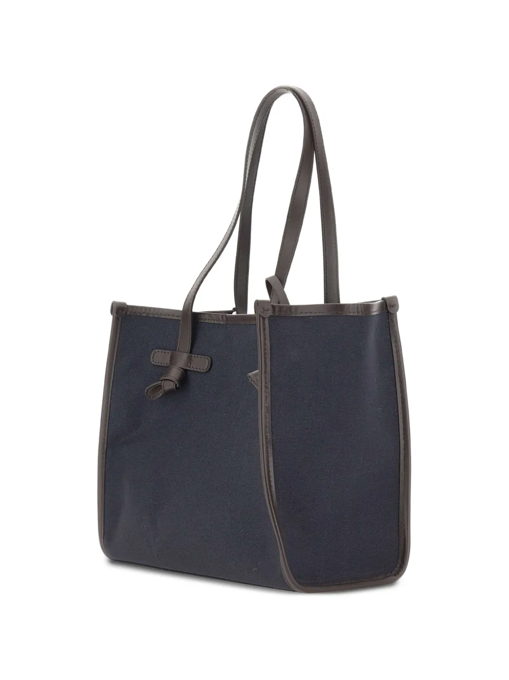 GIANNI CHIARINI Marcella shopper met geknoopt detail Blauw