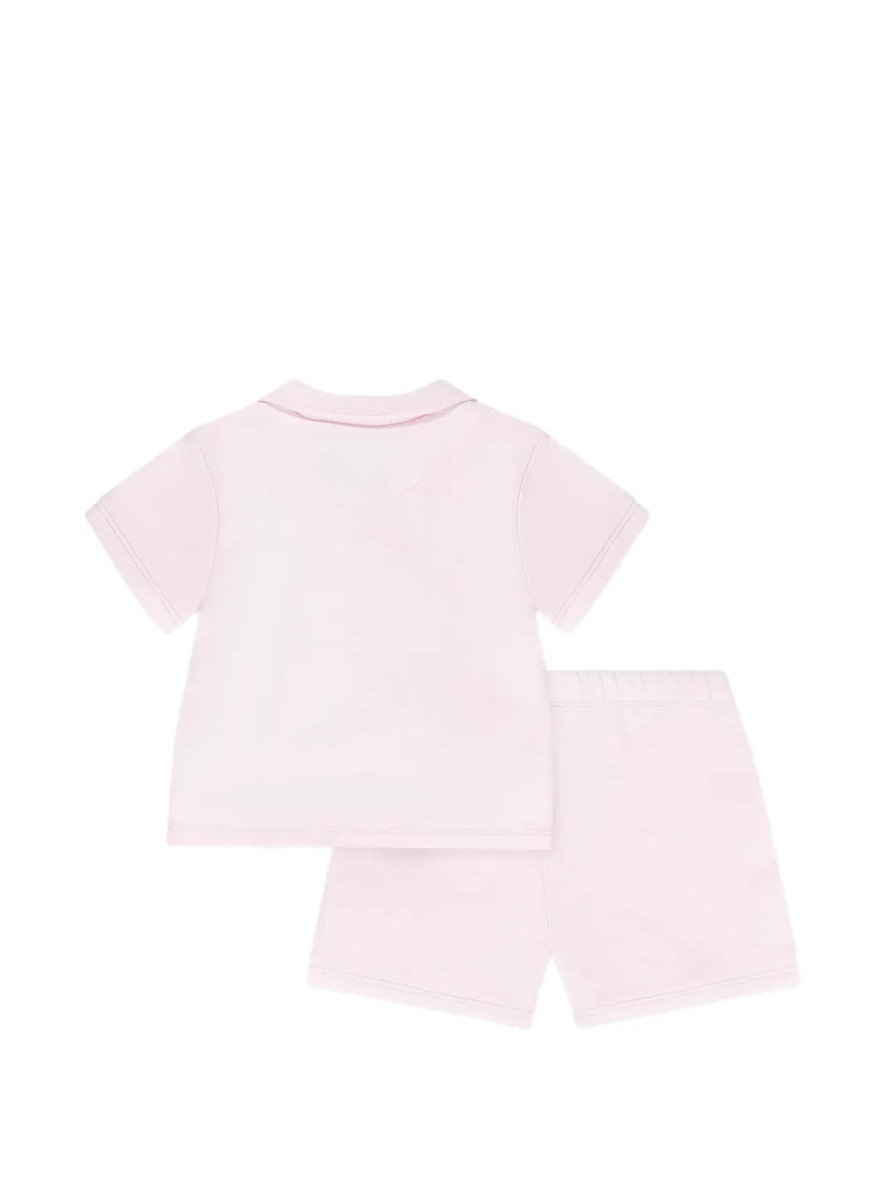 Fendi Kids teddy bear-print pyjamas Roze