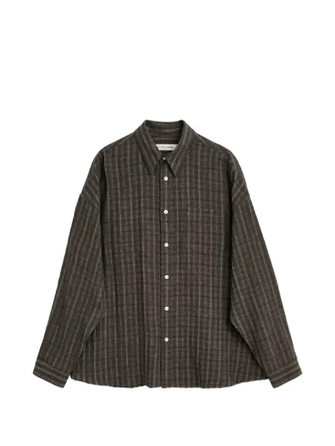 Sunflower Stable check-pattern shirt