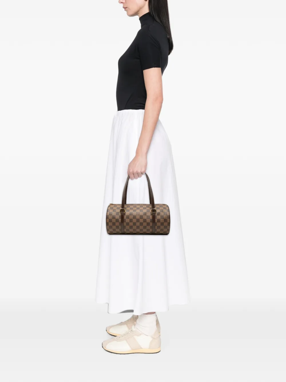 Louis Vuitton Pre-Owned 2004 Damier Ebene Papillon 30 handbag - Marrone