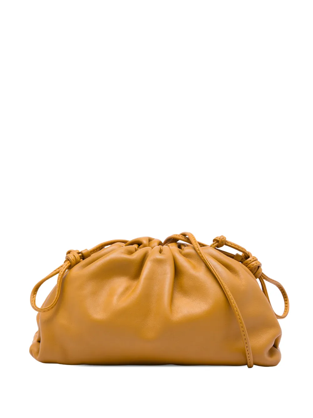 Bottega Veneta Pre-Owned 2012-2026 Lambskin The Mini Pouch crossbody bag - Marrone