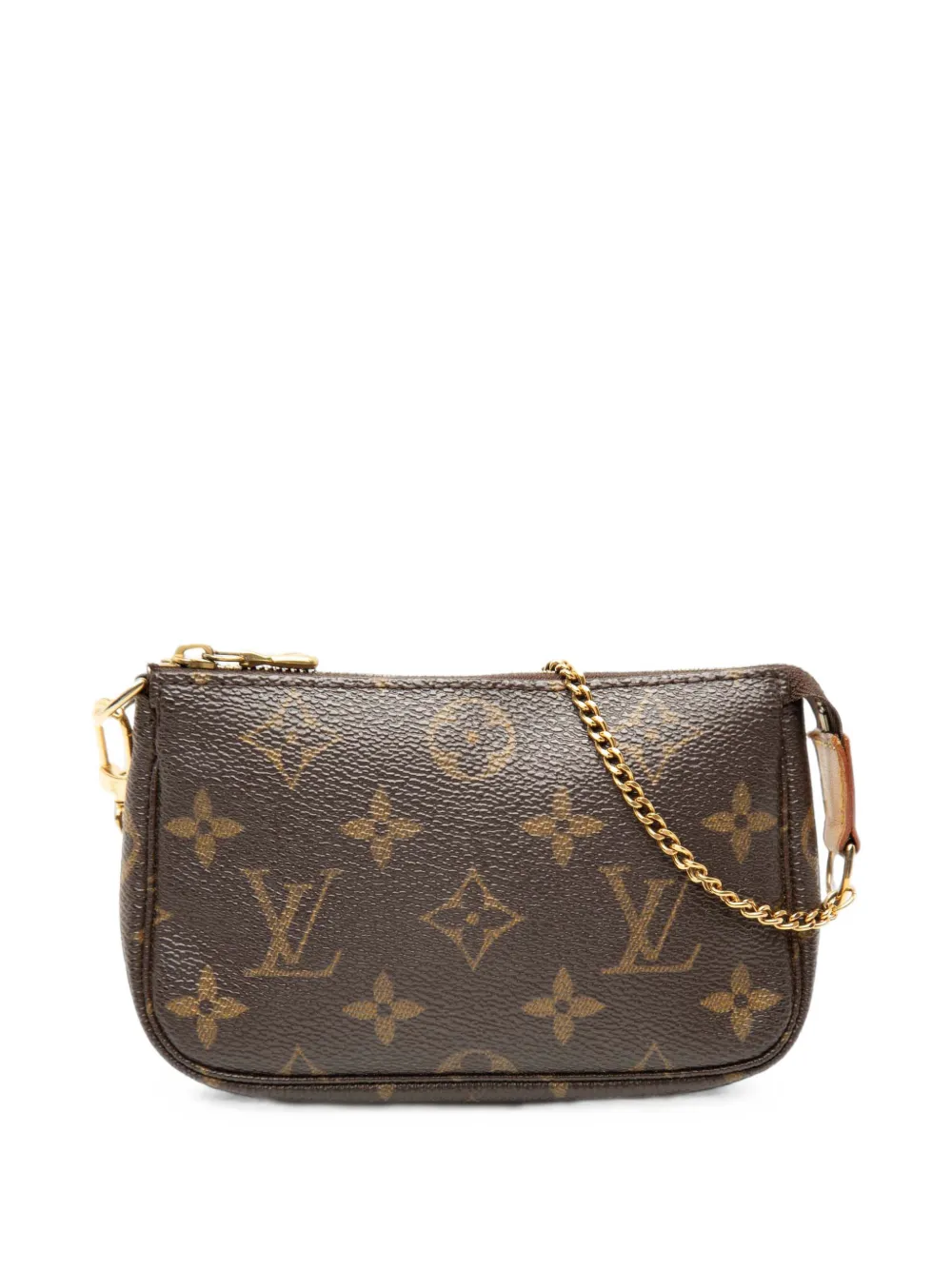 Louis Vuitton Pre-Owned Borsa a mano Mini Pochette con monogramma 2005 - Marrone