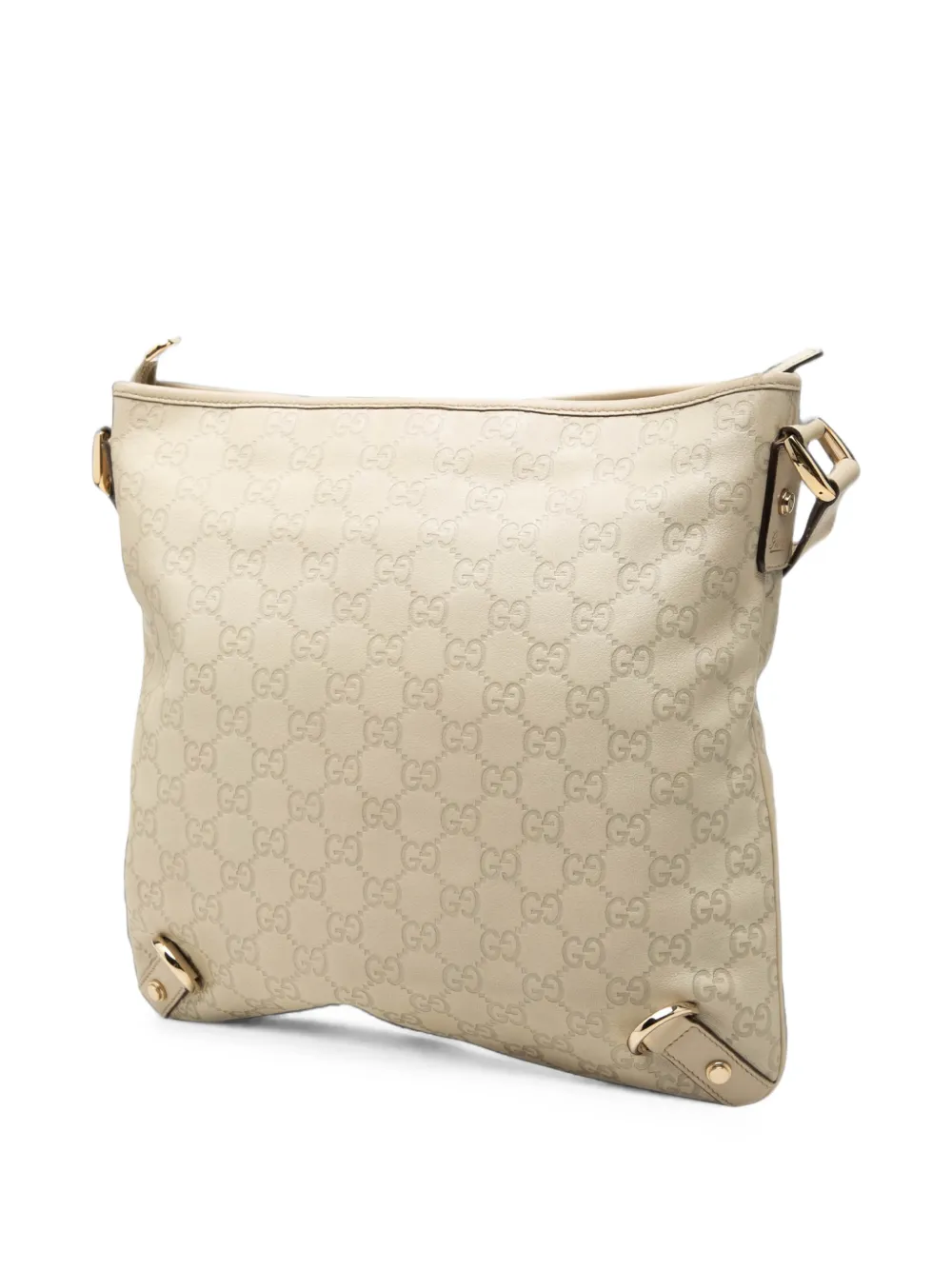 Gucci Pre-Owned 2000-2013 Guccissima Abby D Ring crossbodytas Bruin