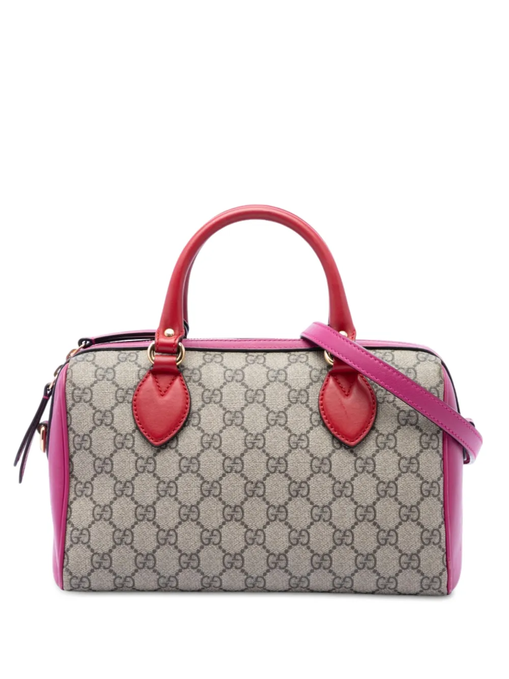 Gucci Pre-Owned 2016-2026 Small GG Supreme satchel - Toni neutri