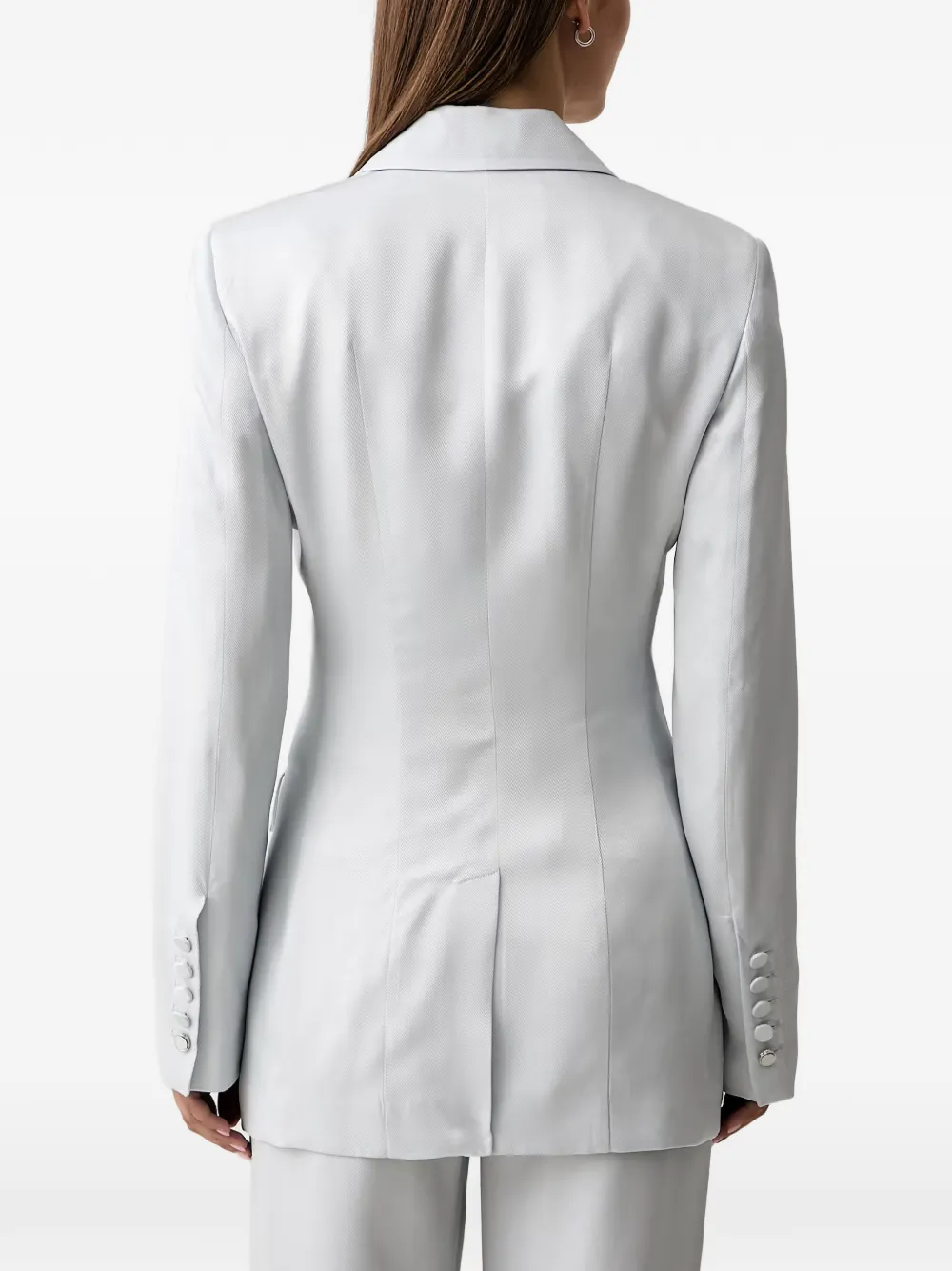 Trussardi Blazer met dubbele rij knopen Blauw