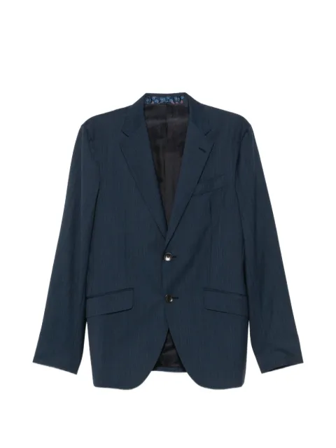 ETRO traje con motivo de espiga