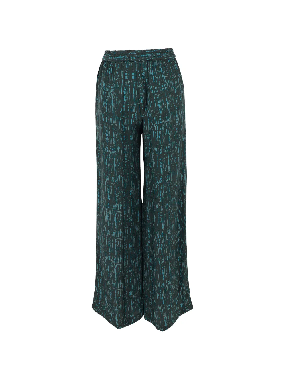 Gianluca Capannolo check-print palazzo pants - Nero