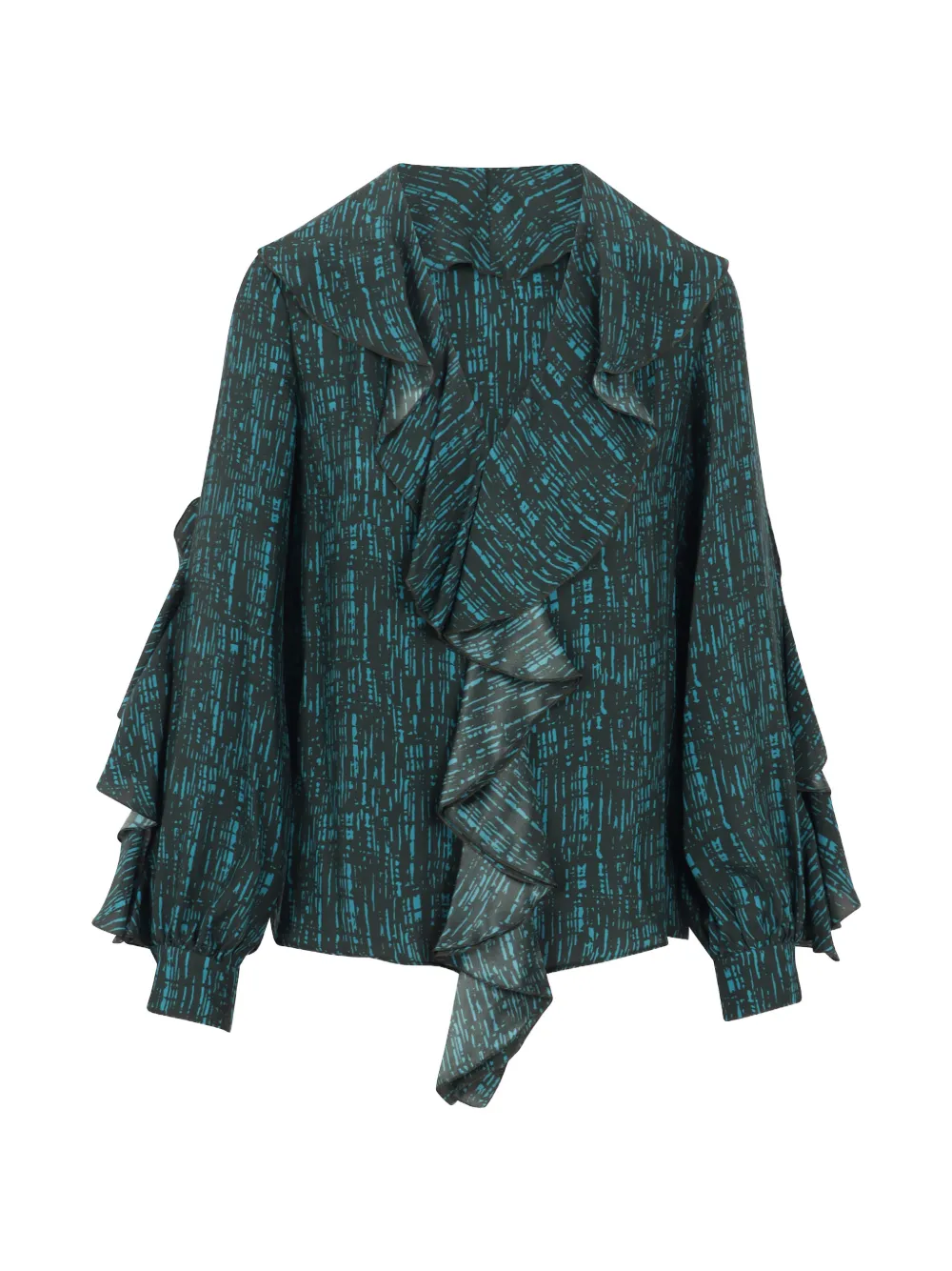 Gianluca Capannolo ruffled blouse - Nero