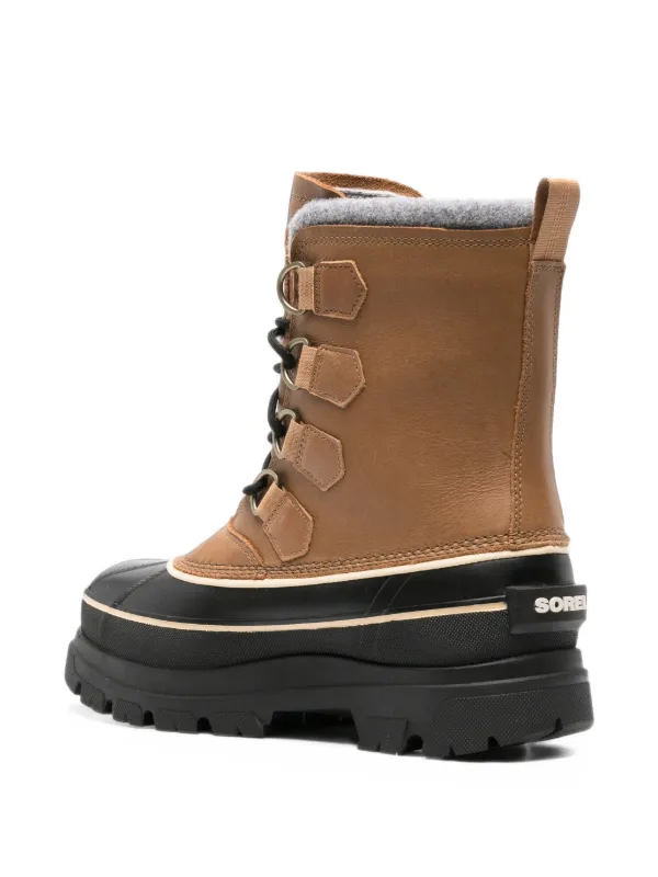 値下げ SOREL 防水ハイカットブーツ ブラウン SOREL Caribou Horizon GTX ブーツ | ブラウン | FARFETCH JP