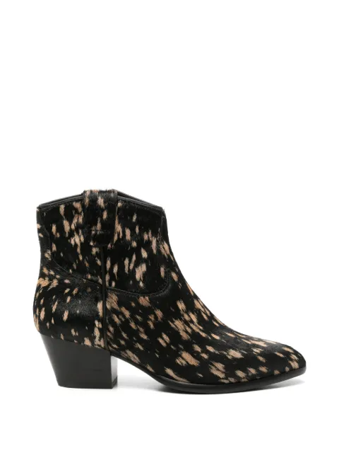 Ash botines de pelo de poni