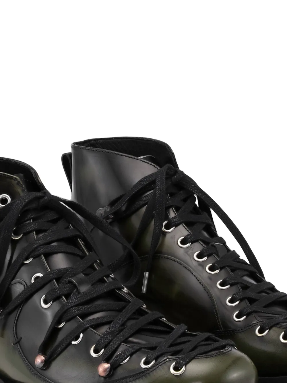 Henrik Vibskov Kelly lace-up boots Zwart